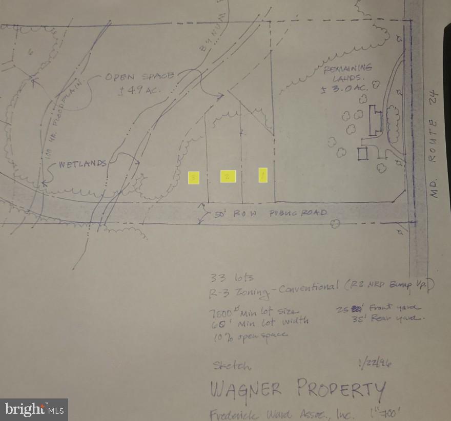 1817 Rock Spring Road Forest Hill, MD 21050 - Photo 92 of 97 Potential Sub-Division Lots in Back(Old Site Plan)