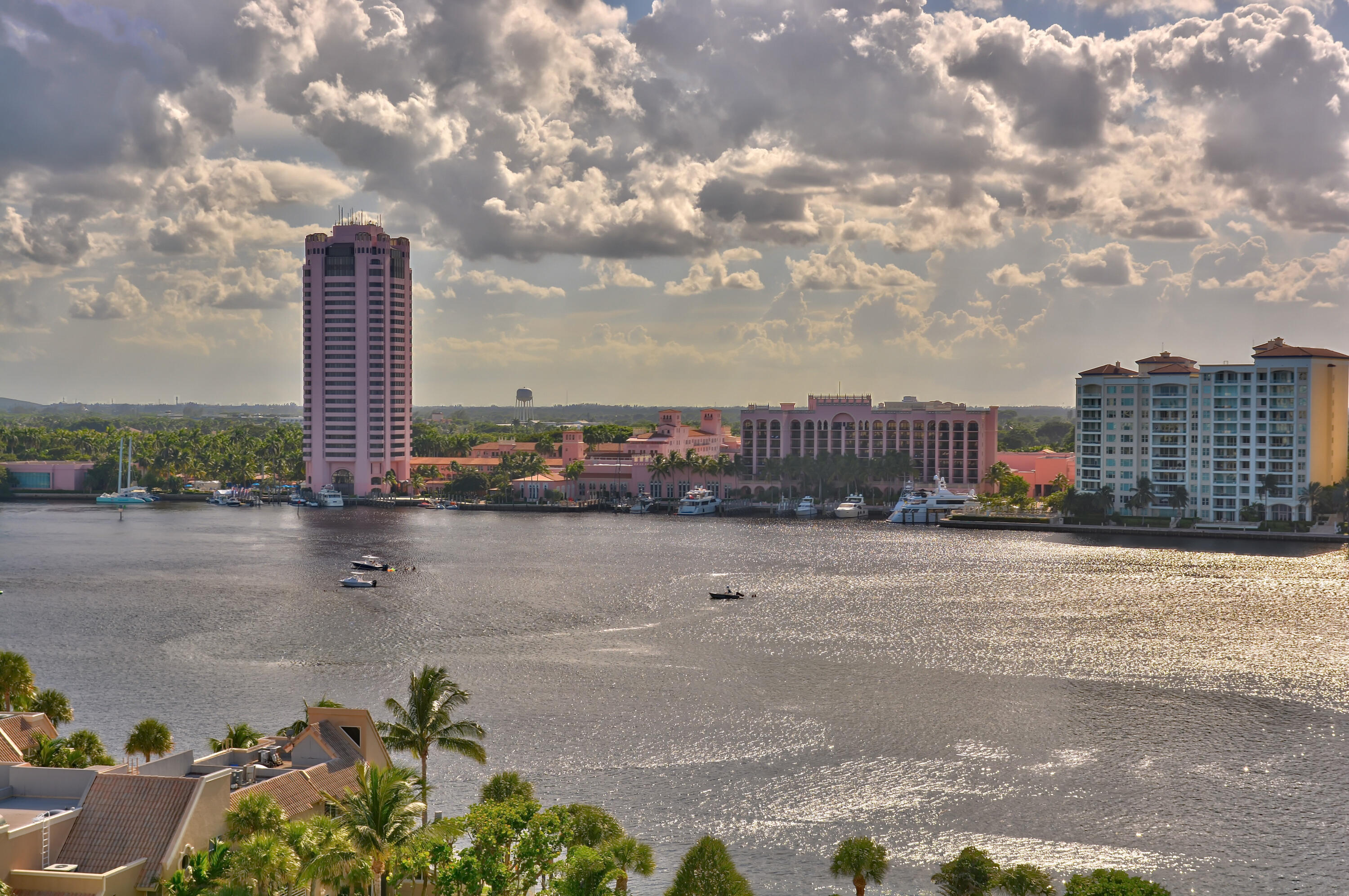 500 South Ocean Boulevard, Unit 2106 Boca Raton, FL 33432 - Photo 44 of 45 VIEW OF LAKE BOCA AND BOCA RATON RESORT