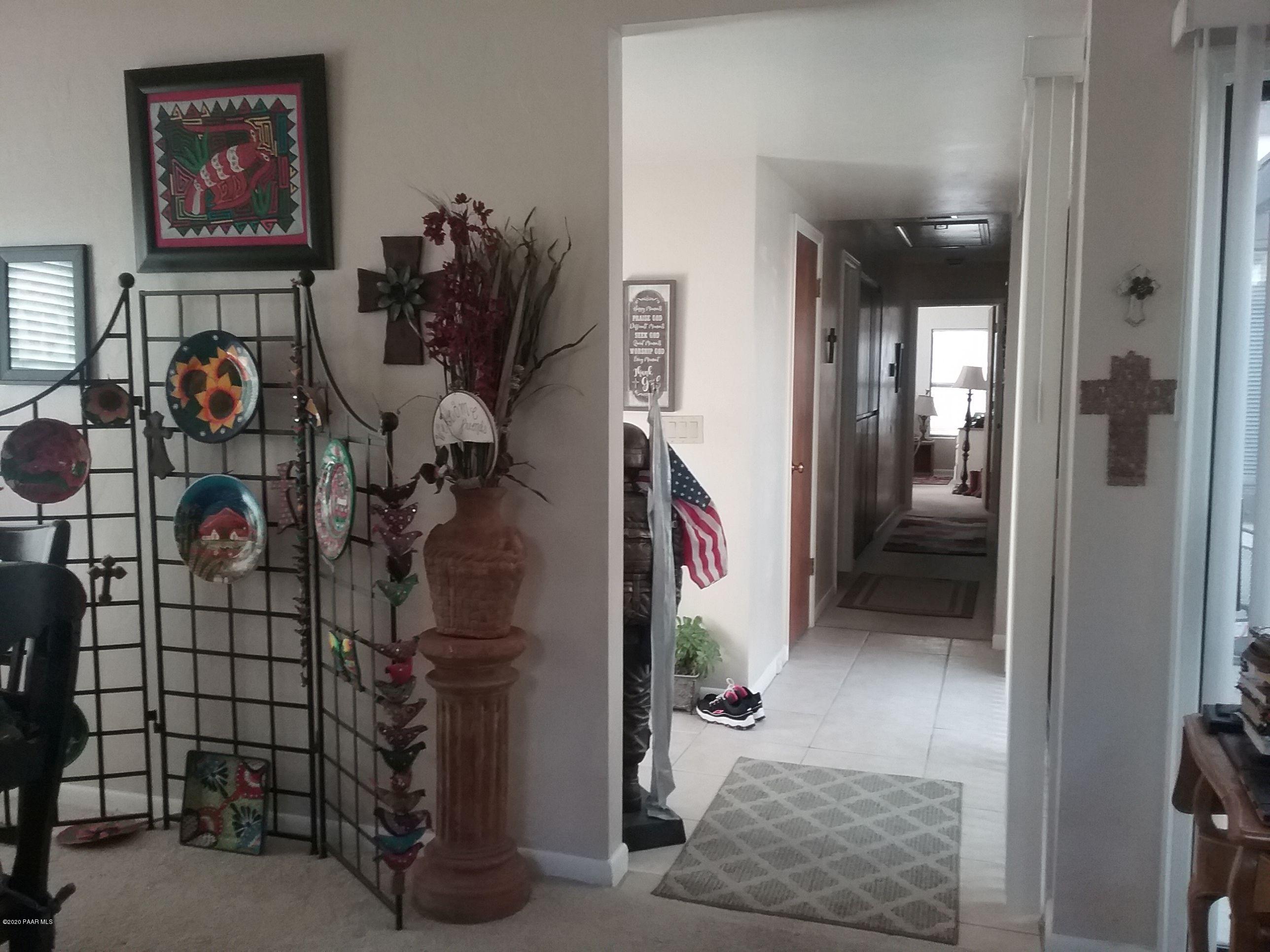 1413 Coyote Road Prescott, AZ 86303 - Photo 6 of 16 Coyote-hall into living