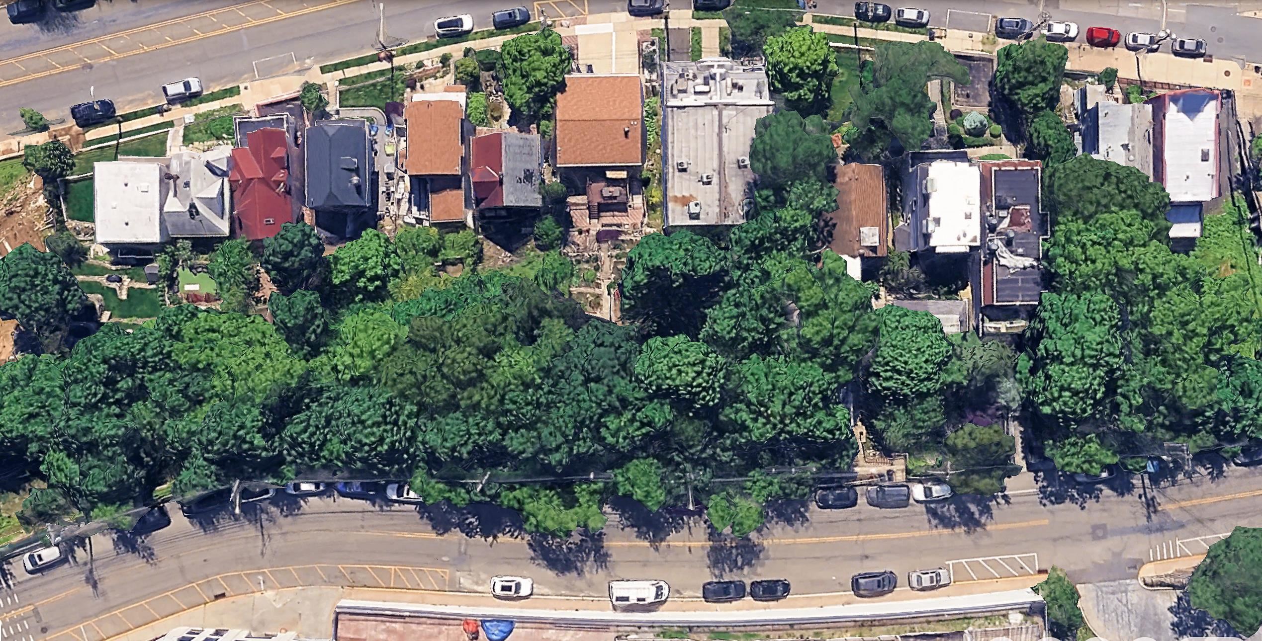 64-70 Hackensack Plank Road Weehawken, NJ 07086 - Photo 38 of 38 an aerial view of multiple houses with yard