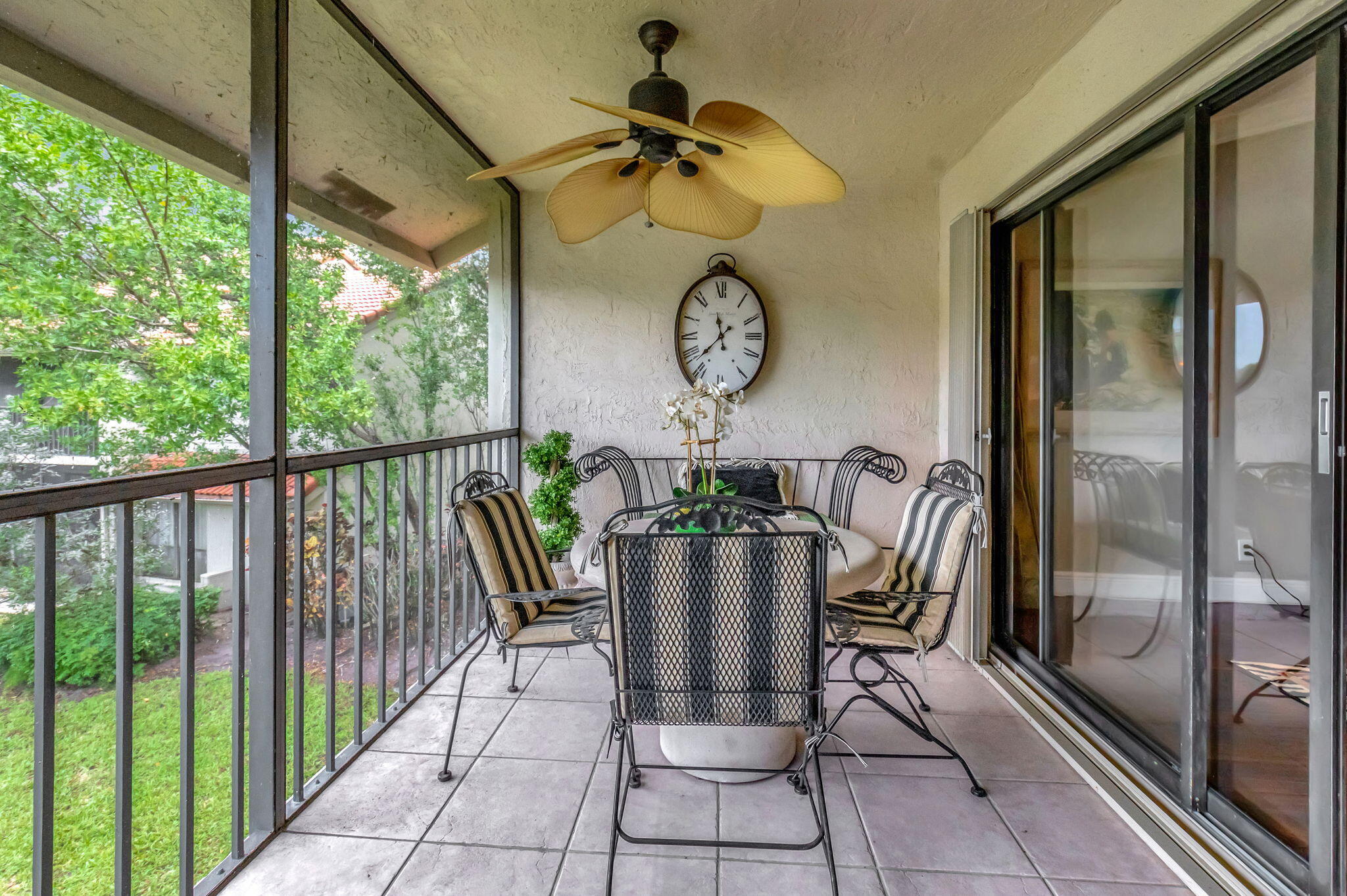 5731 Coach House Circle, Unit D Boca Raton, FL 33486 - Photo 18 of 47 PRIMARY ACCESS TO BALCONY