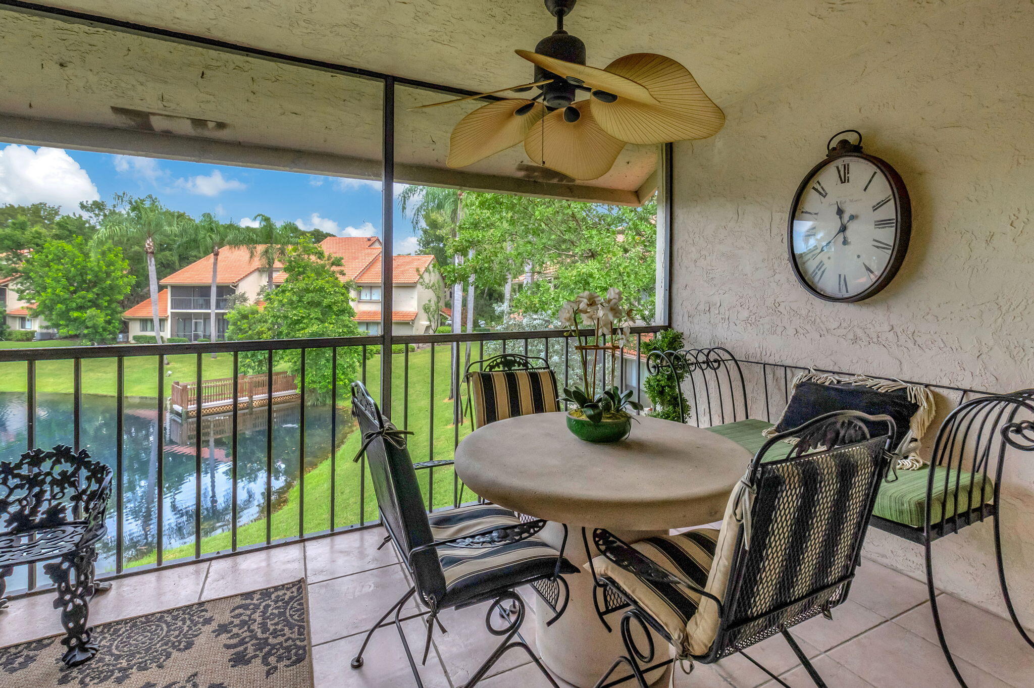 5731 Coach House Circle, Unit D Boca Raton, FL 33486 - Photo 3 of 47 GREAT ADDED OUTDOOR LIVING SPACE