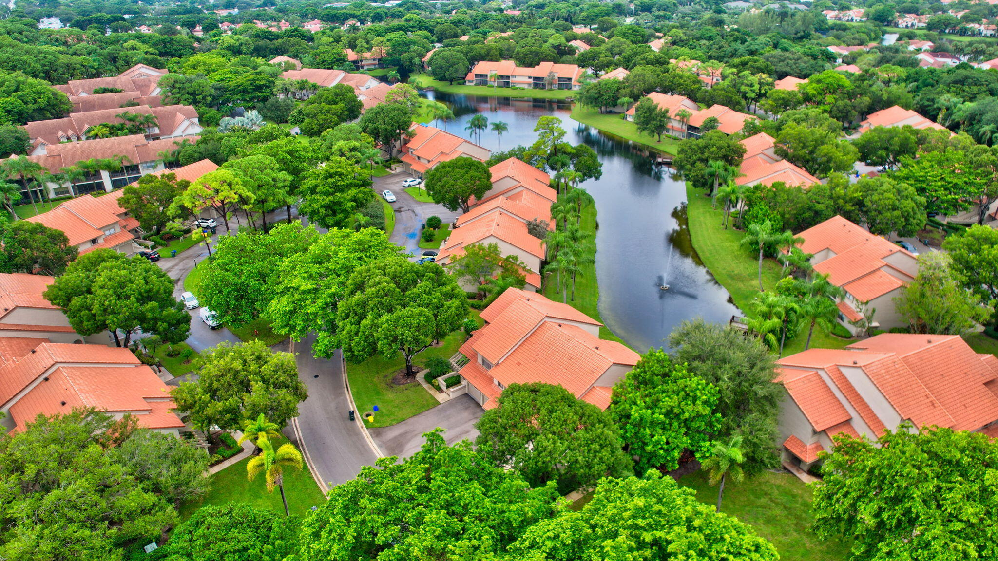 5731 Coach House Circle, Unit D Boca Raton, FL 33486 - Photo 39 of 47 AERIAL