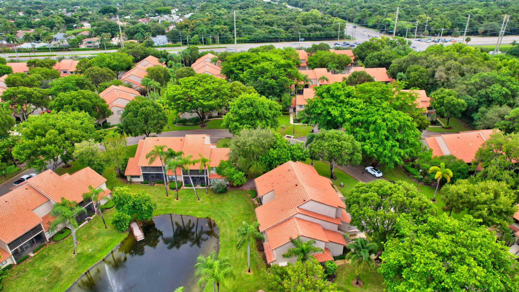 5731 Coach House Circle, Unit D Boca Raton, FL 33486 - Photo 43 of 47 AERIAL