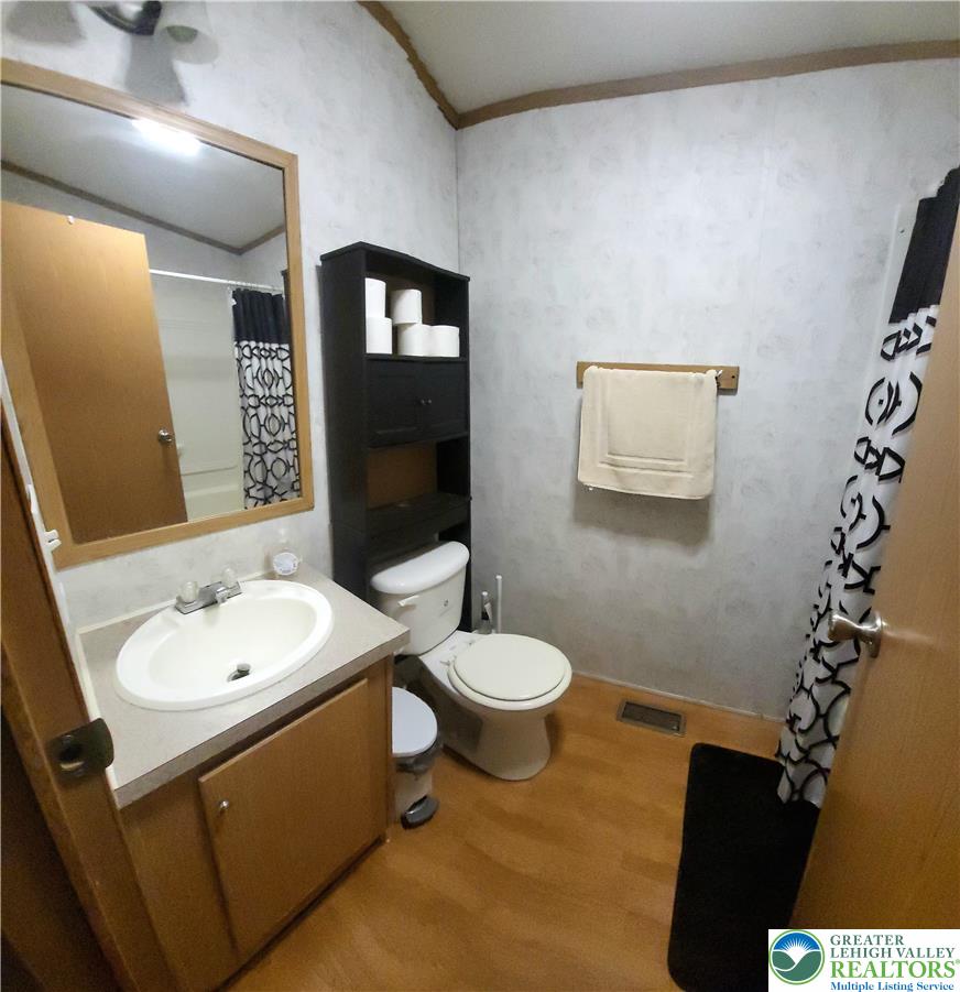 1115 Smithlane Road Lehighton, PA 18235 - Photo 23 of 24 a bathroom with a sink and a mirror