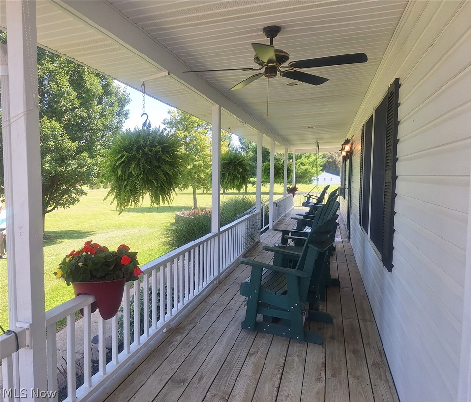 4656 Montgomery Road Orwell, OH 44076 - Photo 8 of 45 Covered front porch