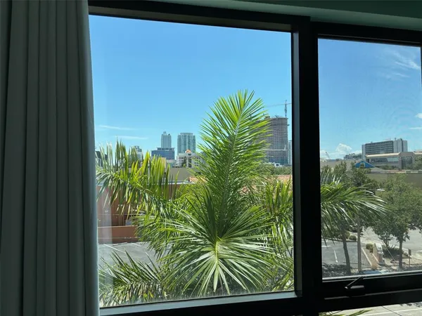 a view of a window