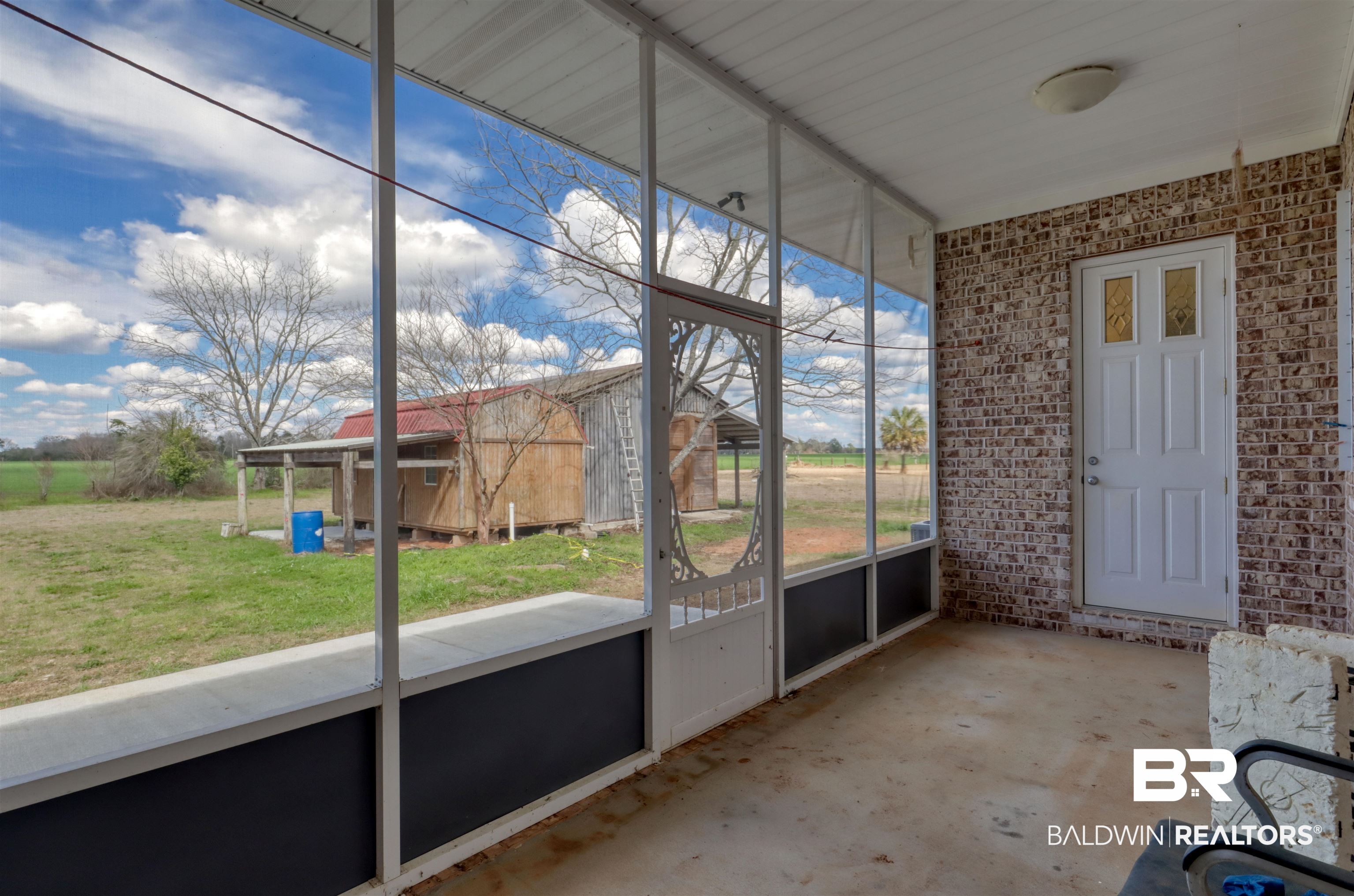 28461 Gardner Road Elberta, AL 36530 - Photo 30 of 46 View of unfurnished sunroom