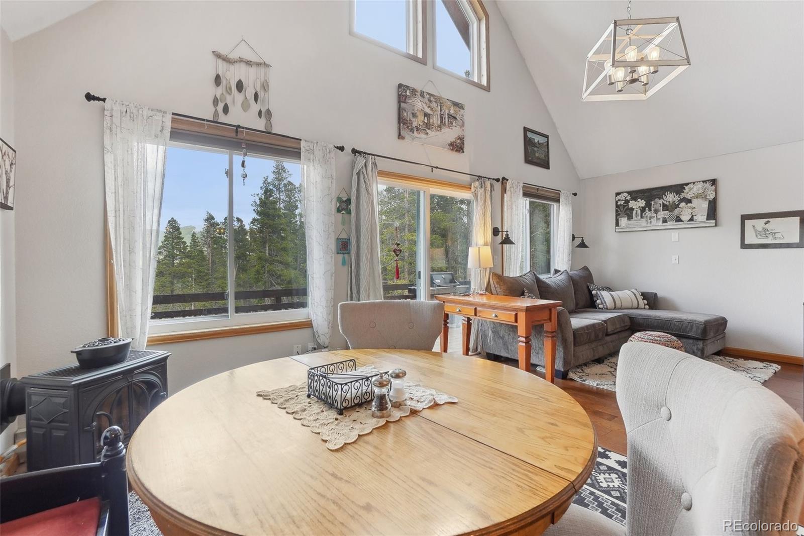 125 Aspen Road Black Hawk, CO 80422 - Photo 9 of 44 a living room with furniture and a large window