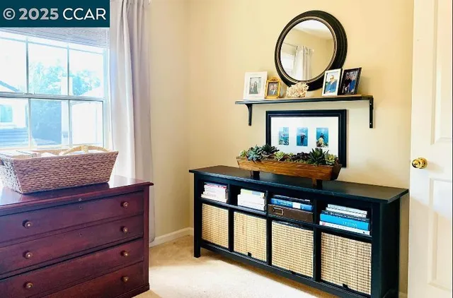 a outdoor view with a sitting space