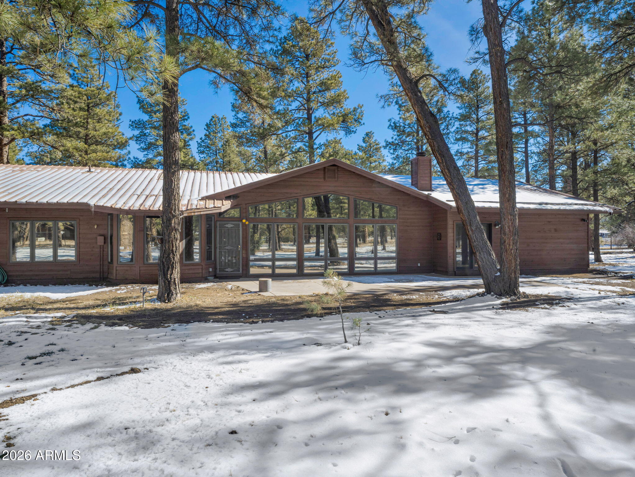 7950 Koch Field Road Flagstaff, AZ 86004 - Photo 40 of 59 Rear of Home