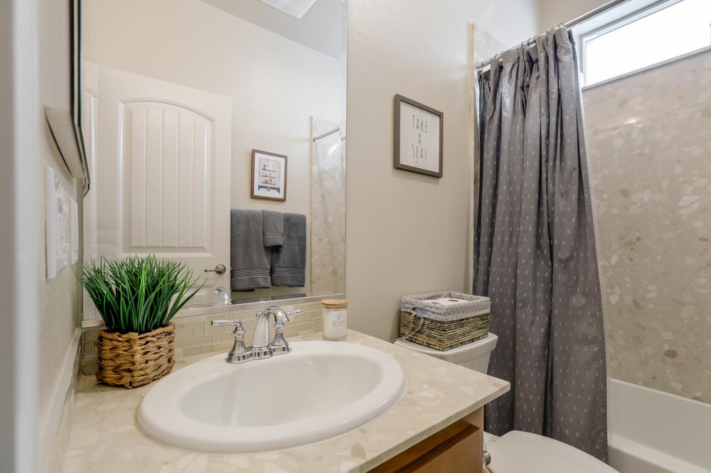 260 Springtime Circle Hollister, CA 95023 - Photo 38 of 46 a bathroom with a sink toilet and shower