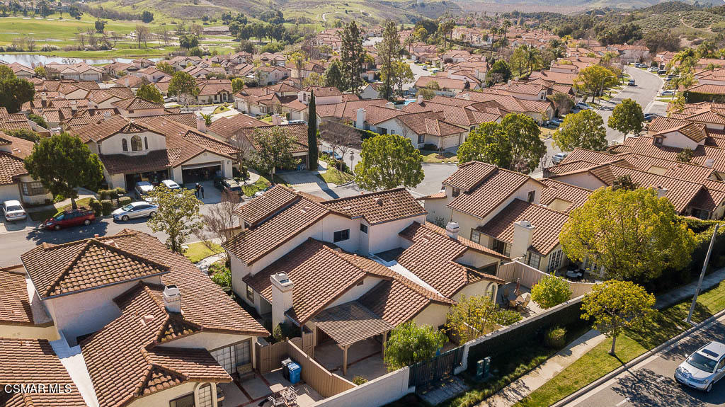 753 Congressional Road Simi Valley, CA 93065 - Photo 29 of 37 an aerial view of a house with a ocean view