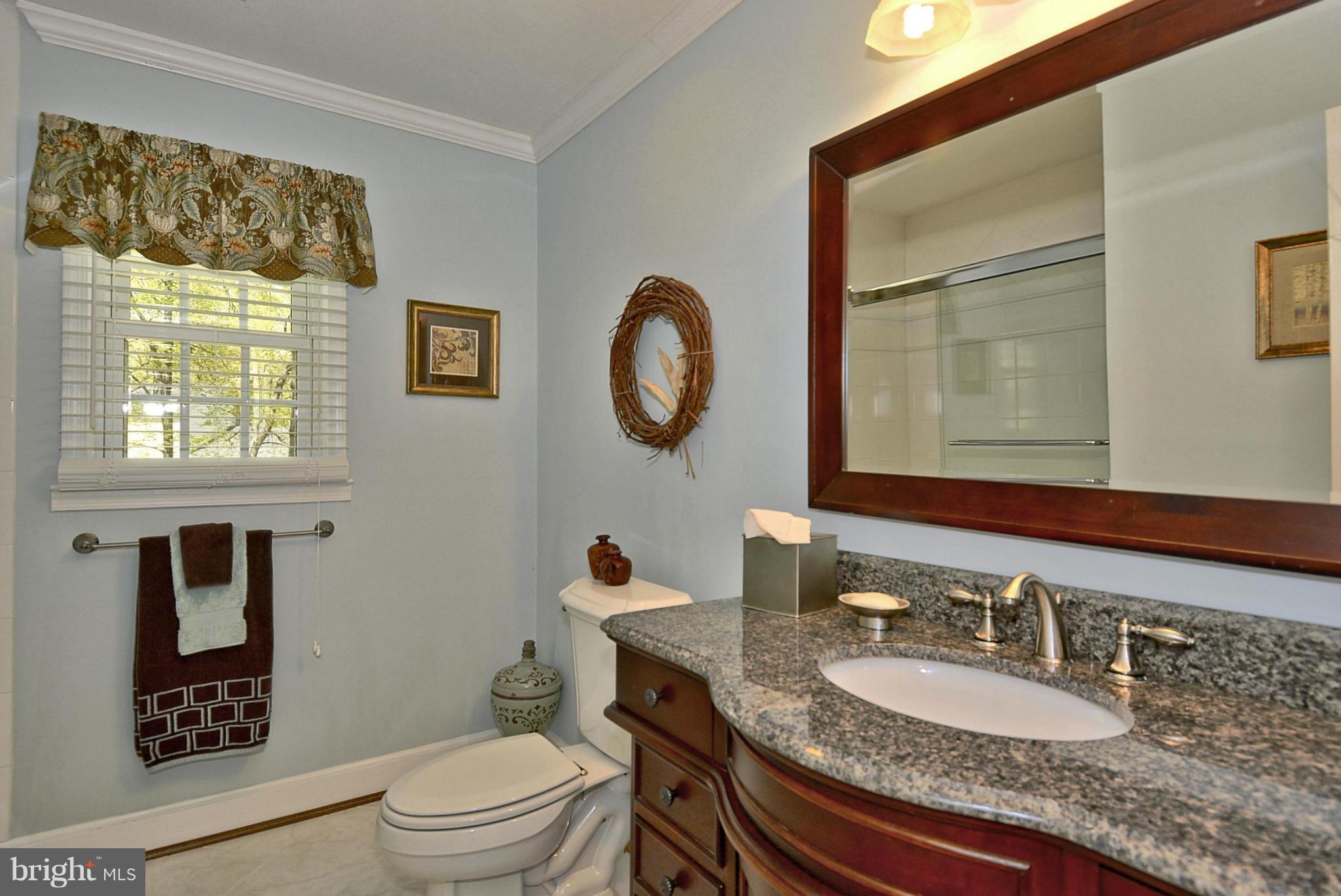 15528 Langside Street Silver Spring, MD 20905 - Photo 23 of 30 Upper Level Hall Bathroom with Custom Vanity