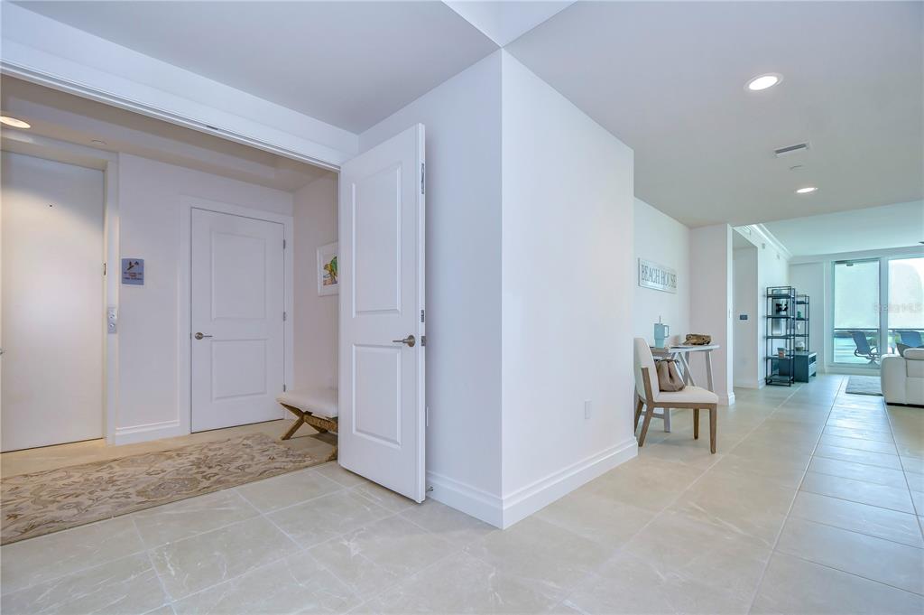 755 Collany Road, Unit 508 St. Petersburg, FL 33715 - Photo 10 of 99 Double door entrance into condo