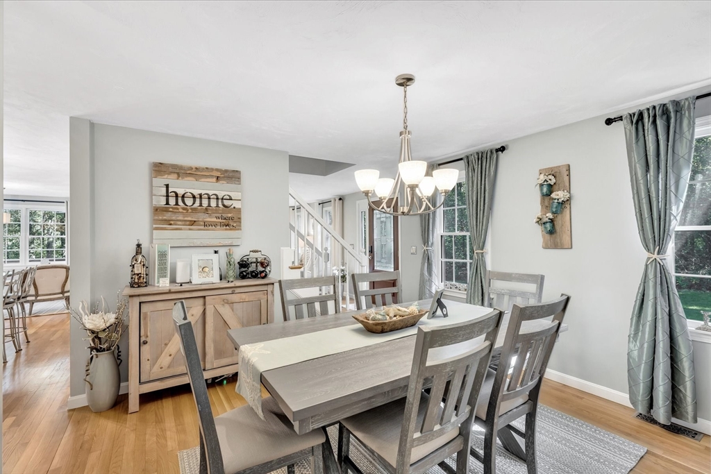 17 Wellfield Road Sandwich, MA 02644 - Photo 12 of 39 a view of a dining room with furniture window and wooden floor