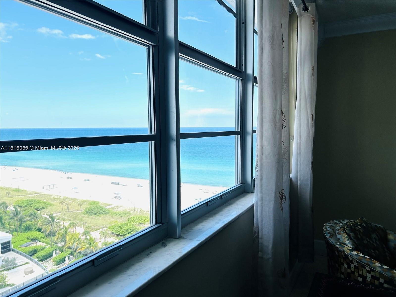 Corinthian Condominiums Miami Beach, FL 33140 - Photo 3 of 19 a view of sky from window