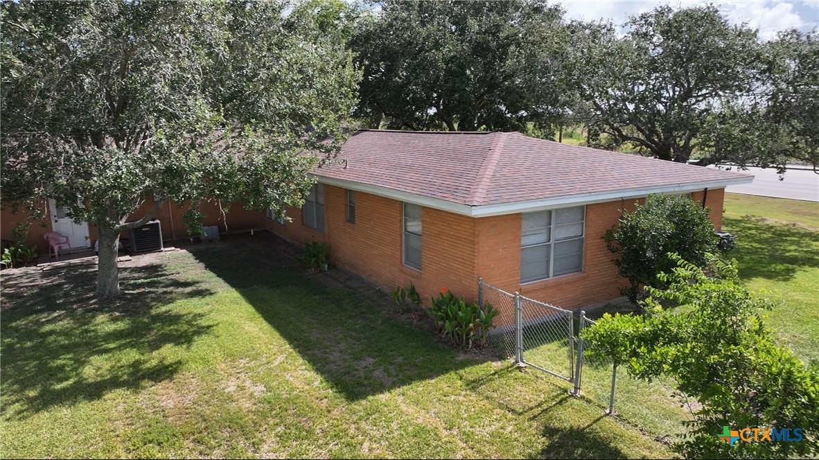 2834 Highway 238 Port Lavaca, TX 77979 - Photo 6 of 45 a aerial view of a house with a yard and sitting area