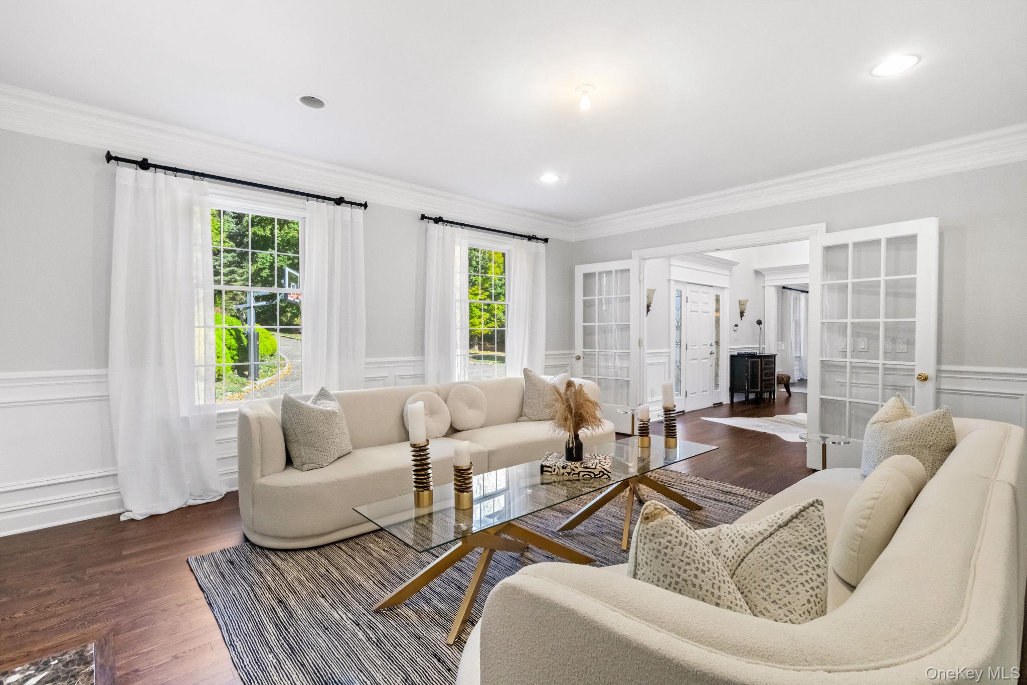 496 Long Ridge Road Bedford, NY 10576 - Photo 8 of 49 a living room with furniture and a large window