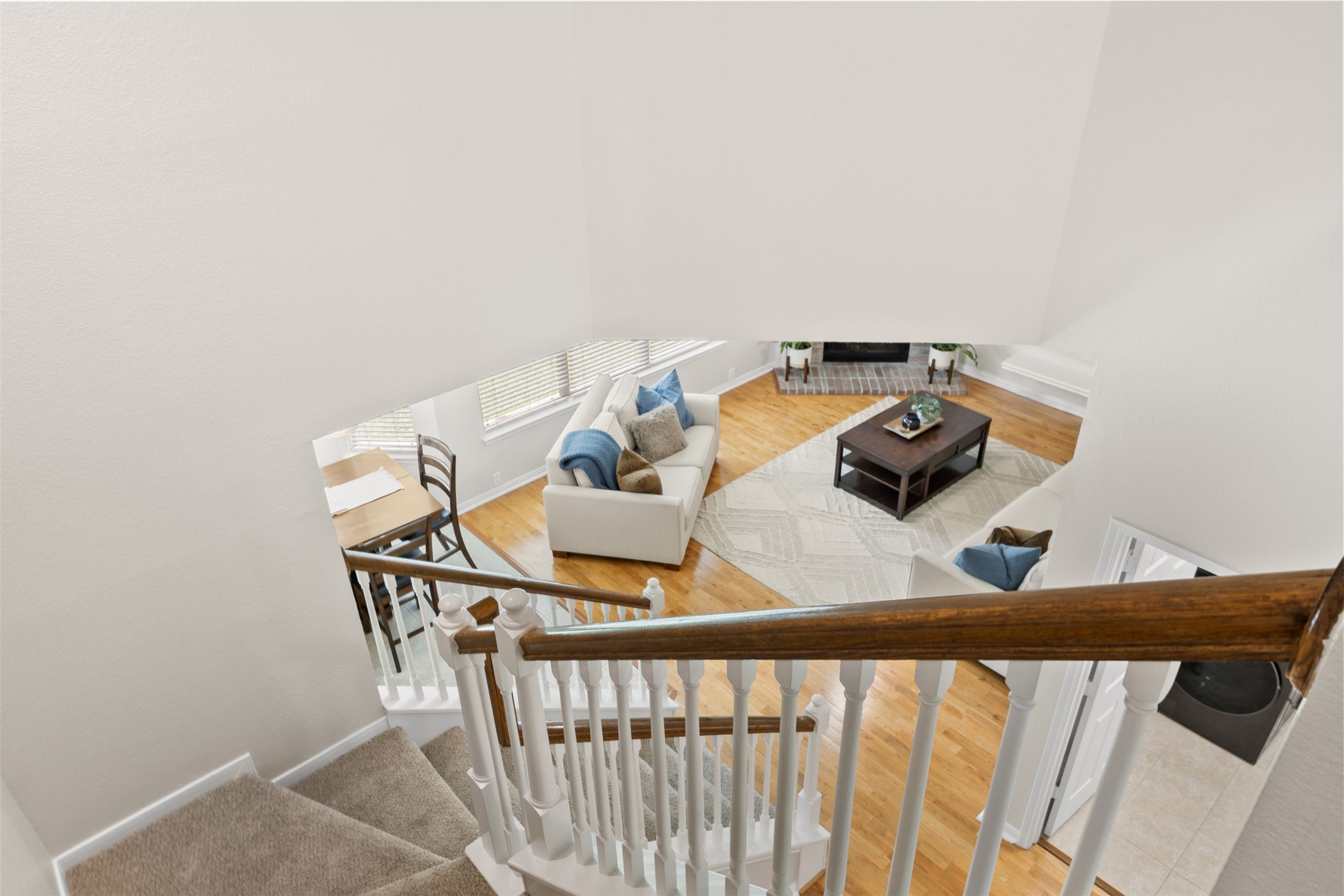 2219 Louetta Brook Lane Spring, TX 77388 - Photo 23 of 34 View from upstairs overlooking the main living area.