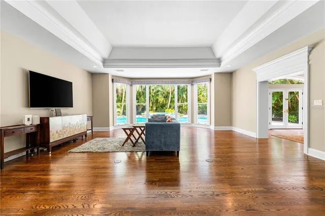 a white bath tub sitting in a bathroom