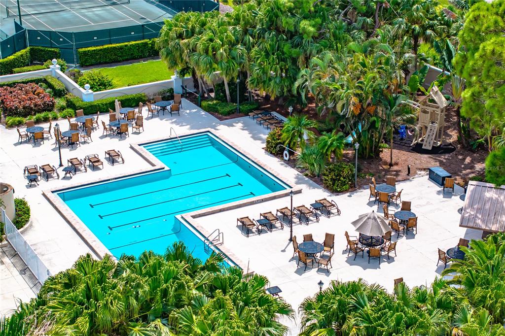 133 Osprey Point Drive Osprey, FL 34229 - Photo 91 of 99 a view of a backyard with sitting area