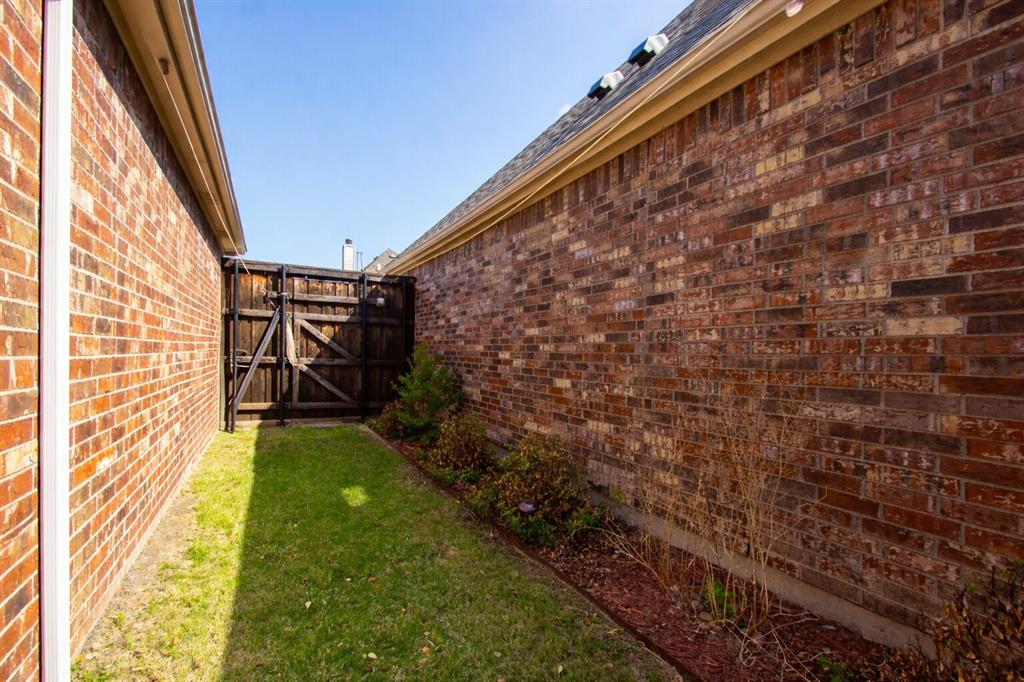 9754 Boyton Canyon Road Frisco, TX 75035 - Photo 20 of 21 a view of backyard with garden