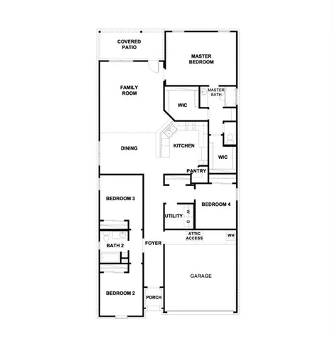 a house with yard in front of it