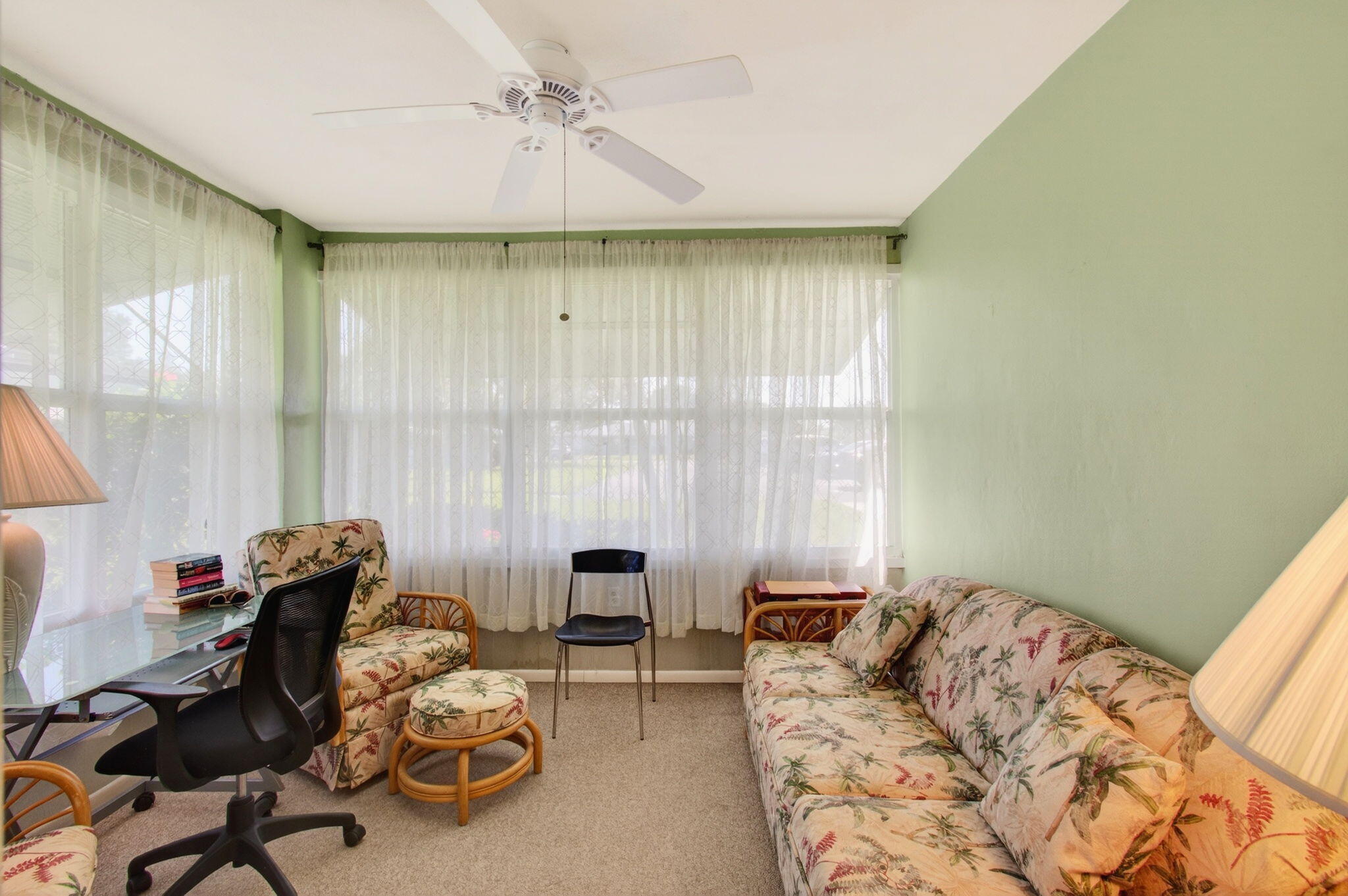 417 High Point Boulevard, Unit D Delray Beach, FL 33445 - Photo 7 of 51 Enclosed Florida room under air (3)