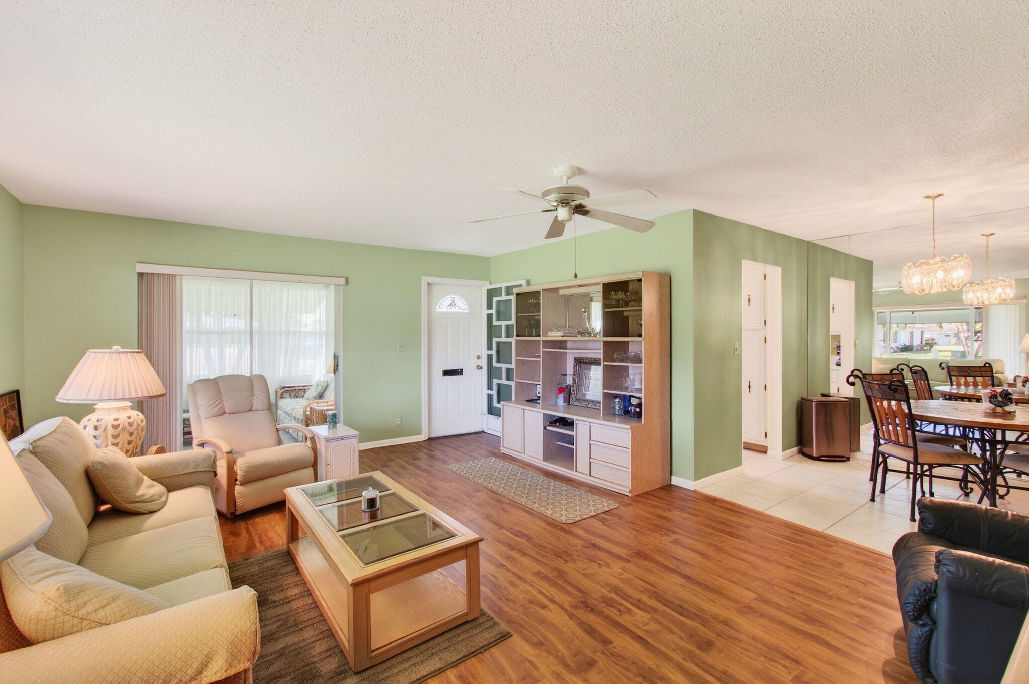417 High Point Boulevard, Unit D Delray Beach, FL 33445 - Photo 9 of 51 Living and dining area view (1)