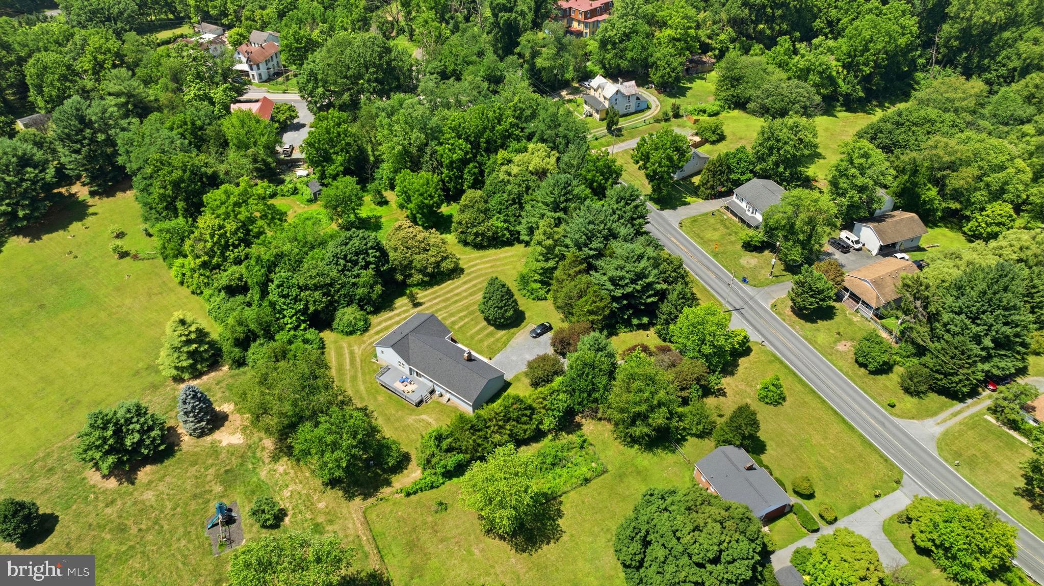 21031 Clarksburg Road Boyds, MD 20841 - Photo 53 of 79 Mature evergreens give lots of privacy