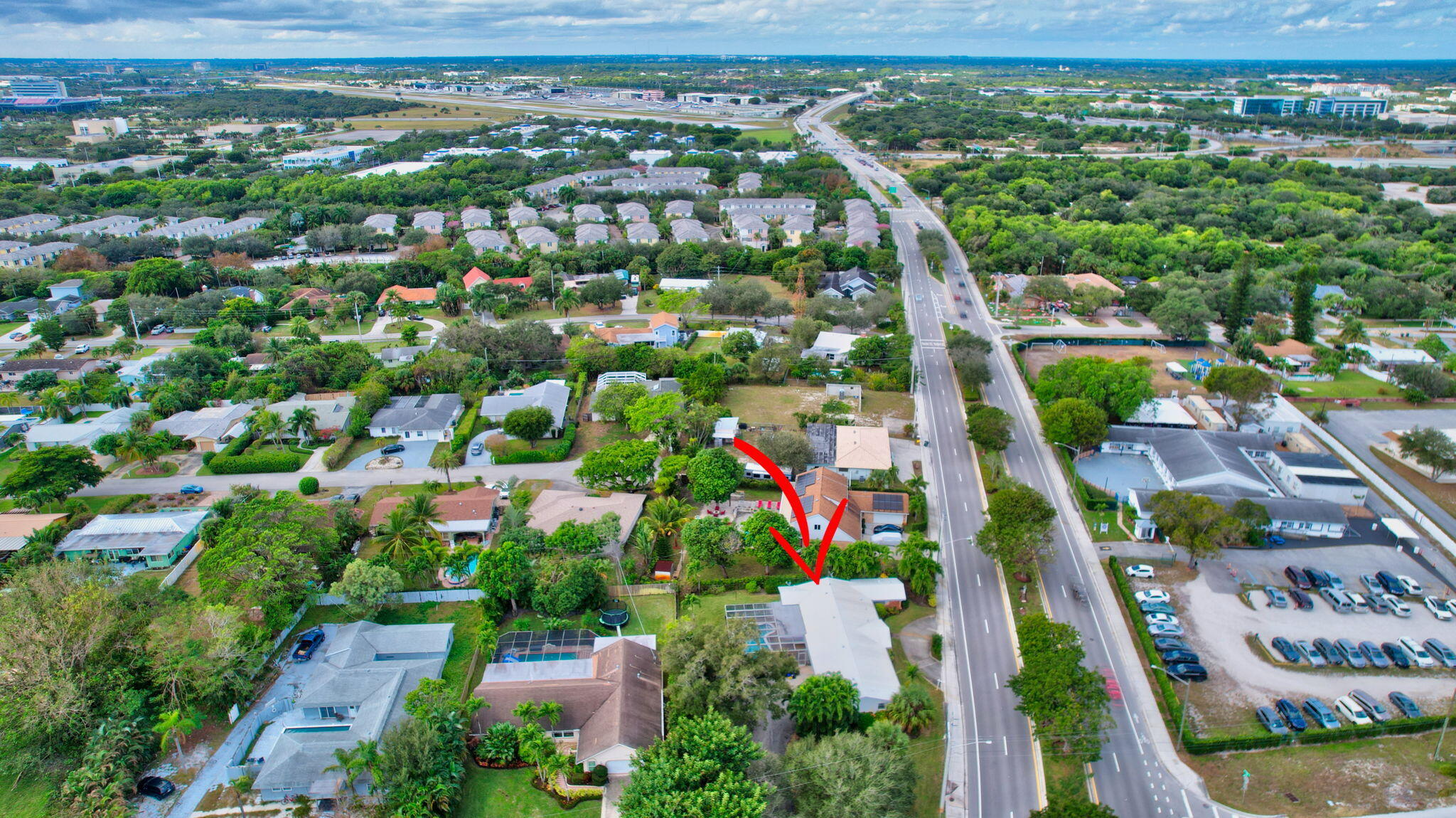 410 Spanish River Boulevard Boca Raton, FL 33431 - Photo 26 of 26 an aerial view of multiple house