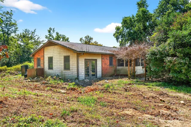 a view of a city with a lake view
