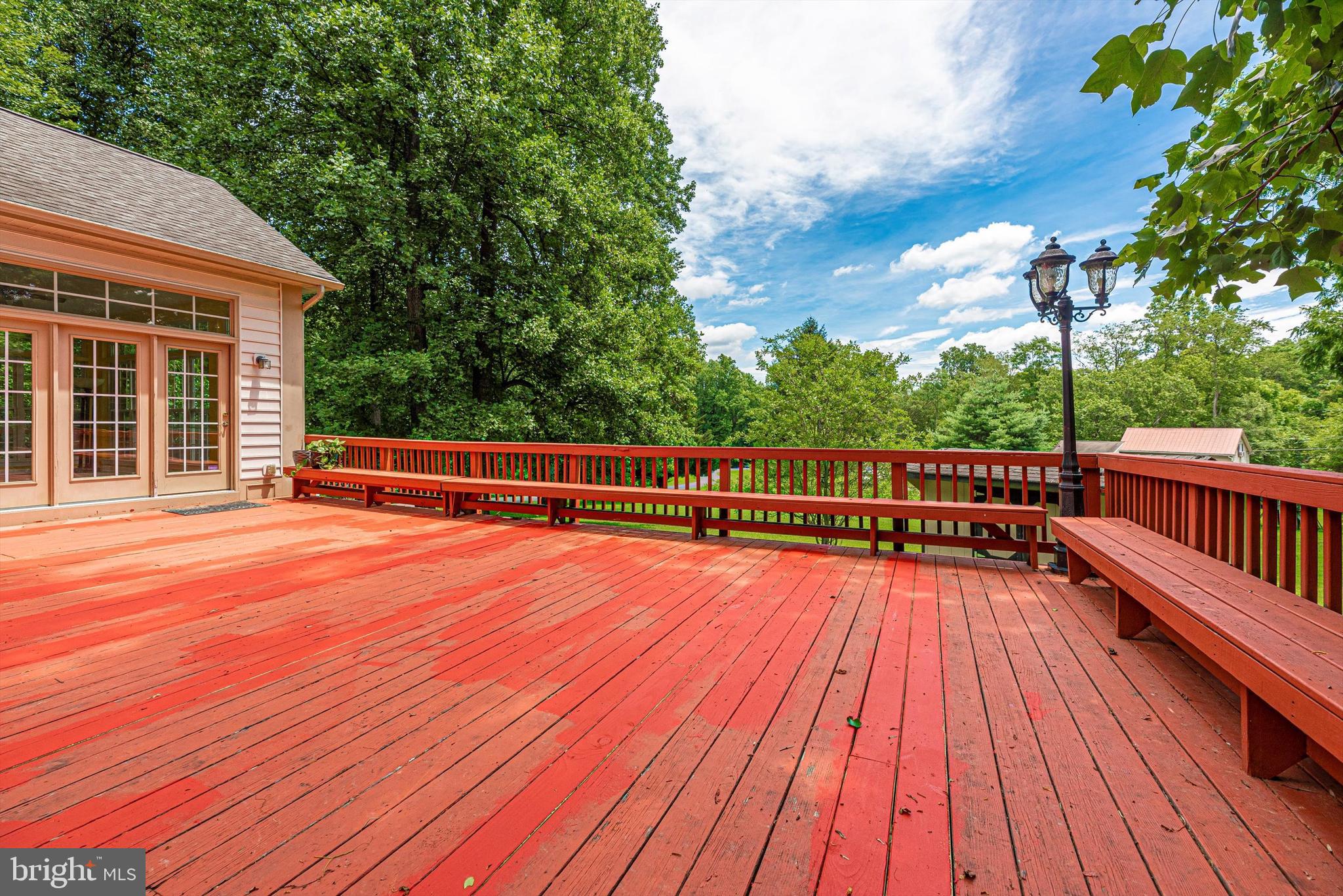 6636 South Clifton Road Frederick, MD 21703 - Photo 73 of 81 a view of deck with wooden floor and outdoor space