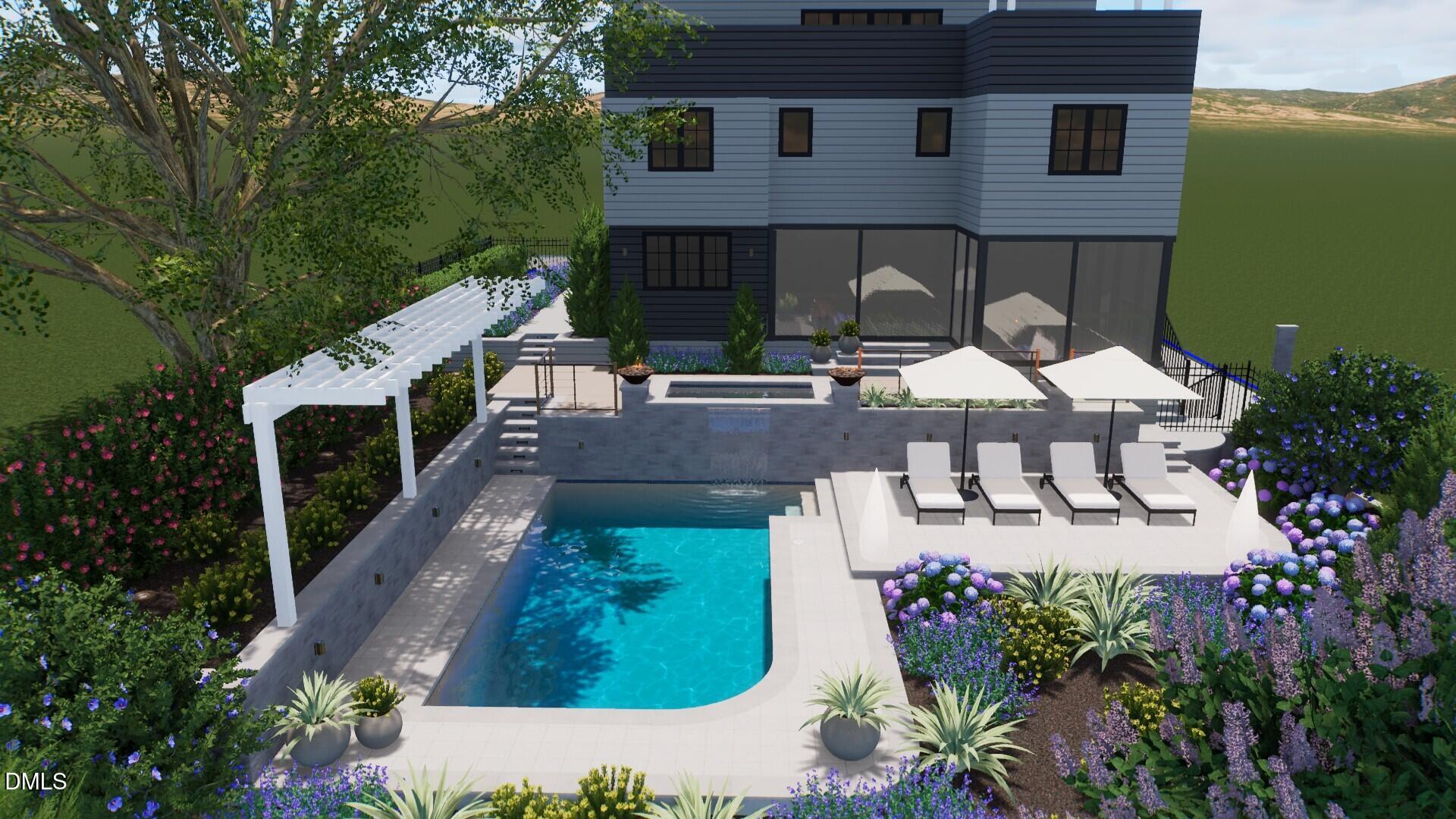 3431 Bradley Place Raleigh, NC 27607 - Photo 5 of 41 Pool Bradley