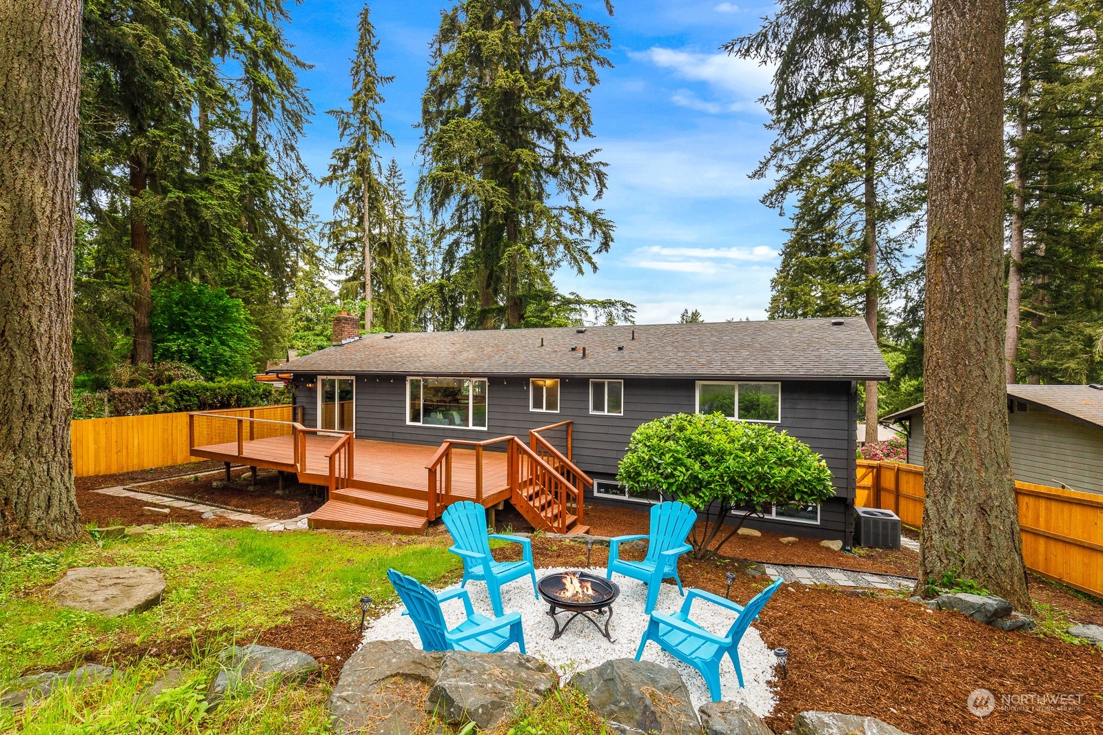 212 143rd Street Southeast Everett, WA 98208 - Photo 33 of 40 aerial view of a house with swimming pool and porch