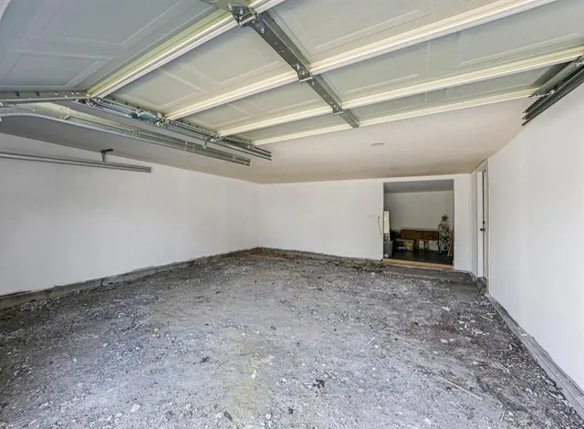 a view of a room with an empty space