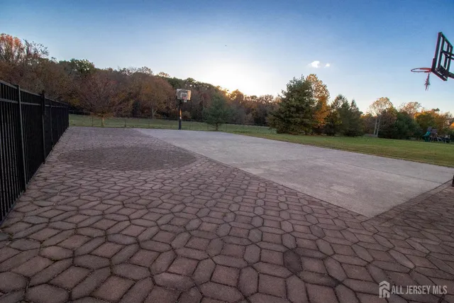 a view of an outdoor space and a yard