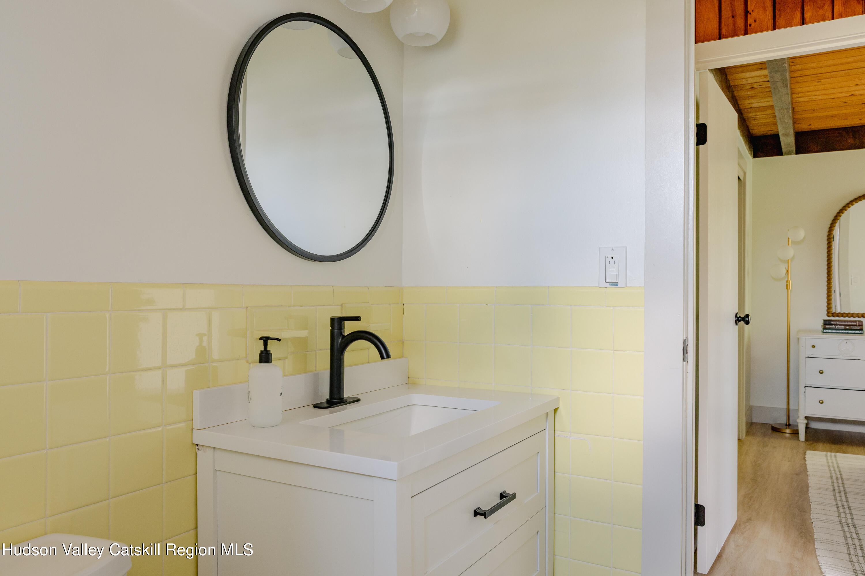 38 Cambridge Heights Road Windham, NY 12496 - Photo 11 of 29 a bathroom with a sink and a mirror
