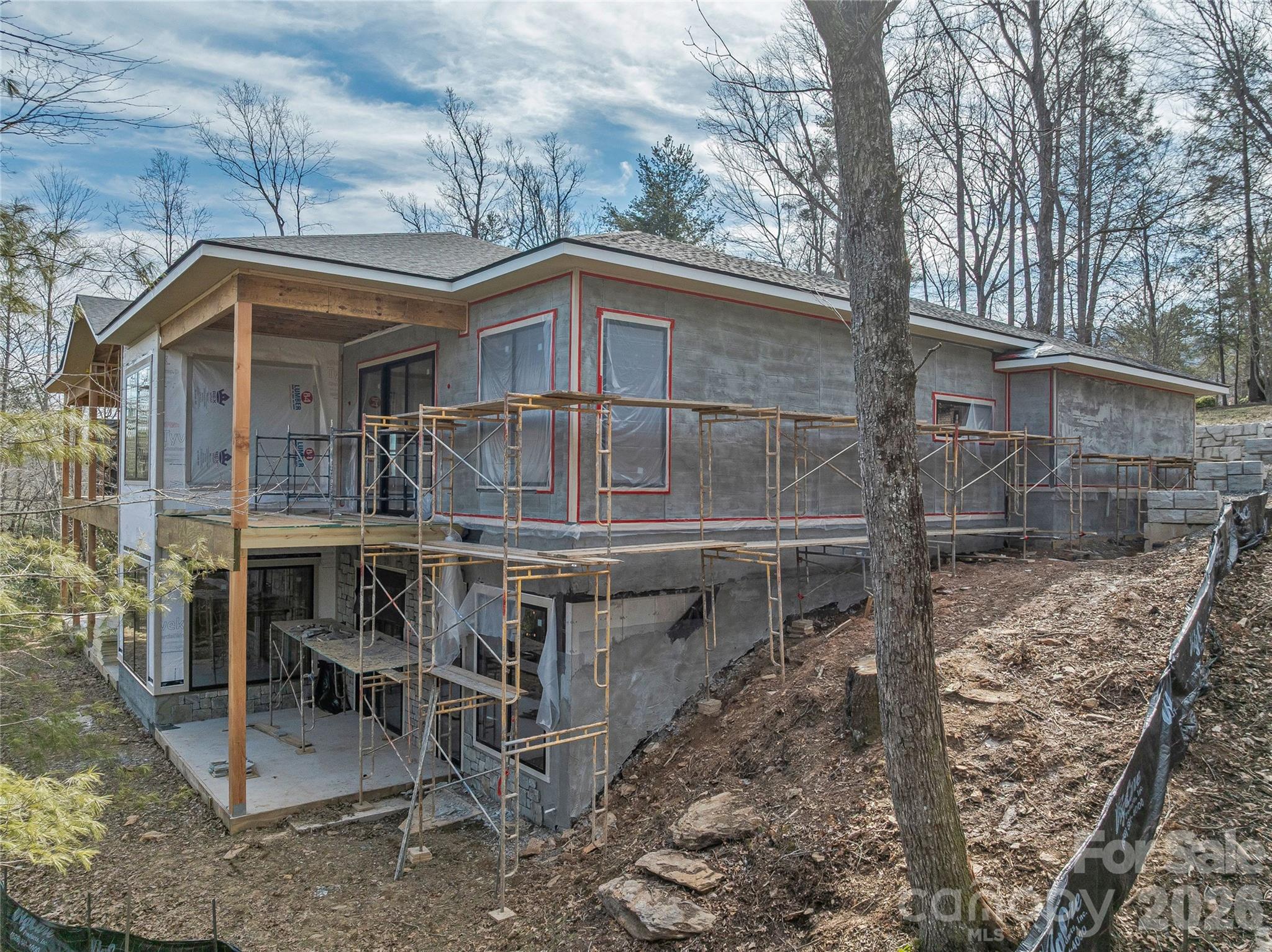 12 Falling Waters Trail Arden, NC 28704 - Photo 7 of 31 a view of a house with a yard and roof