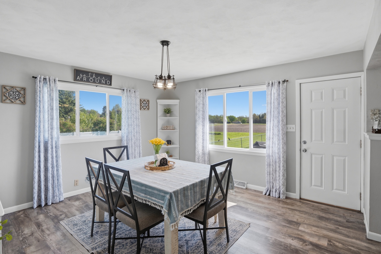215 North Yates Street Alpha, IL 61413 - Photo 10 of 24 a view of a dining room with furniture window and outside view