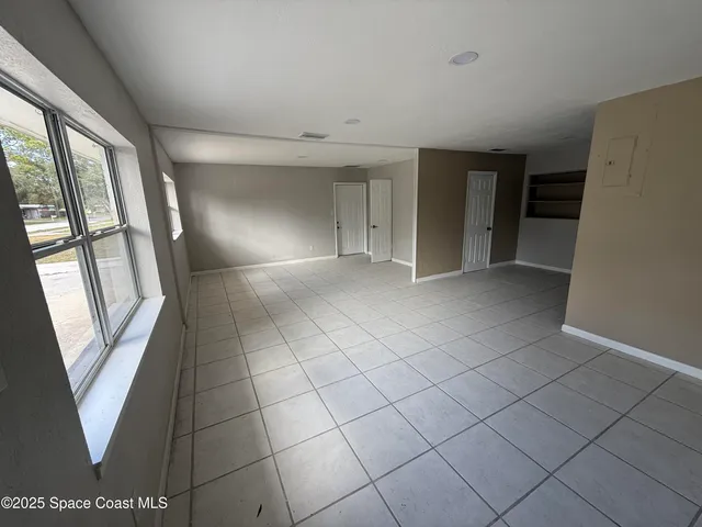 a view of empty room