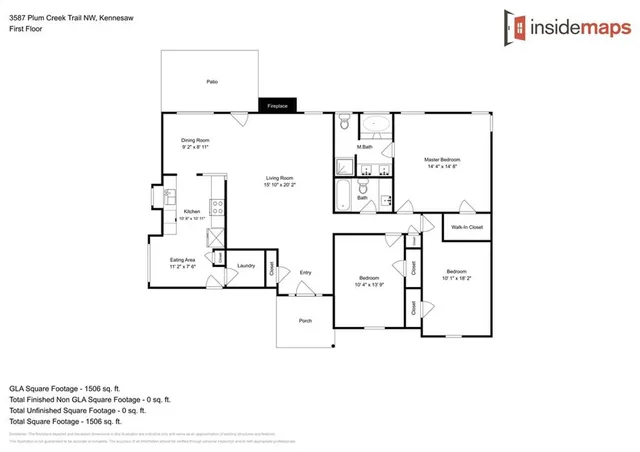 a picture of a floor plan