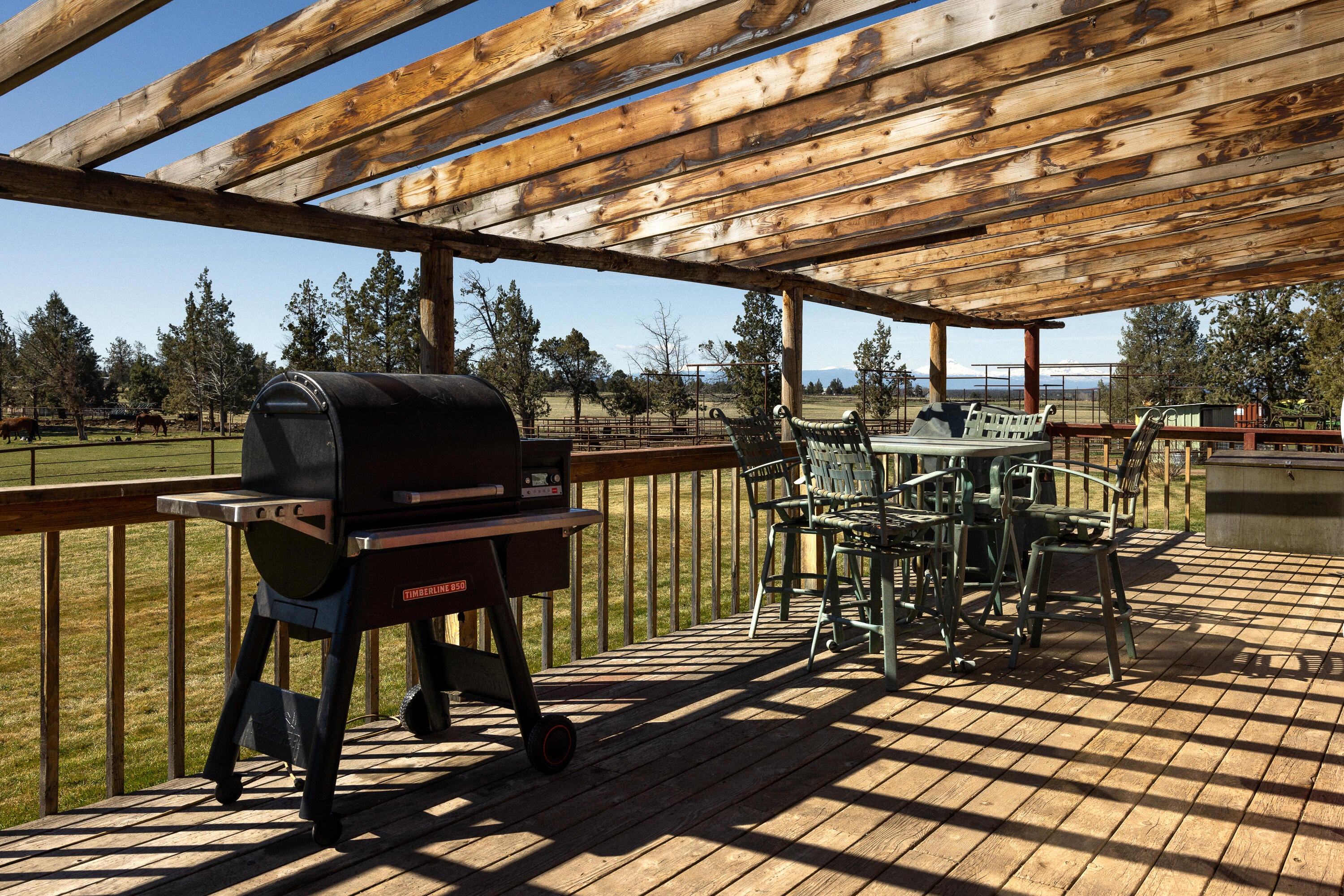 12106 Southwest Houston Lake Road Powell Butte, OR 97753 - Photo 19 of 51 Back patio