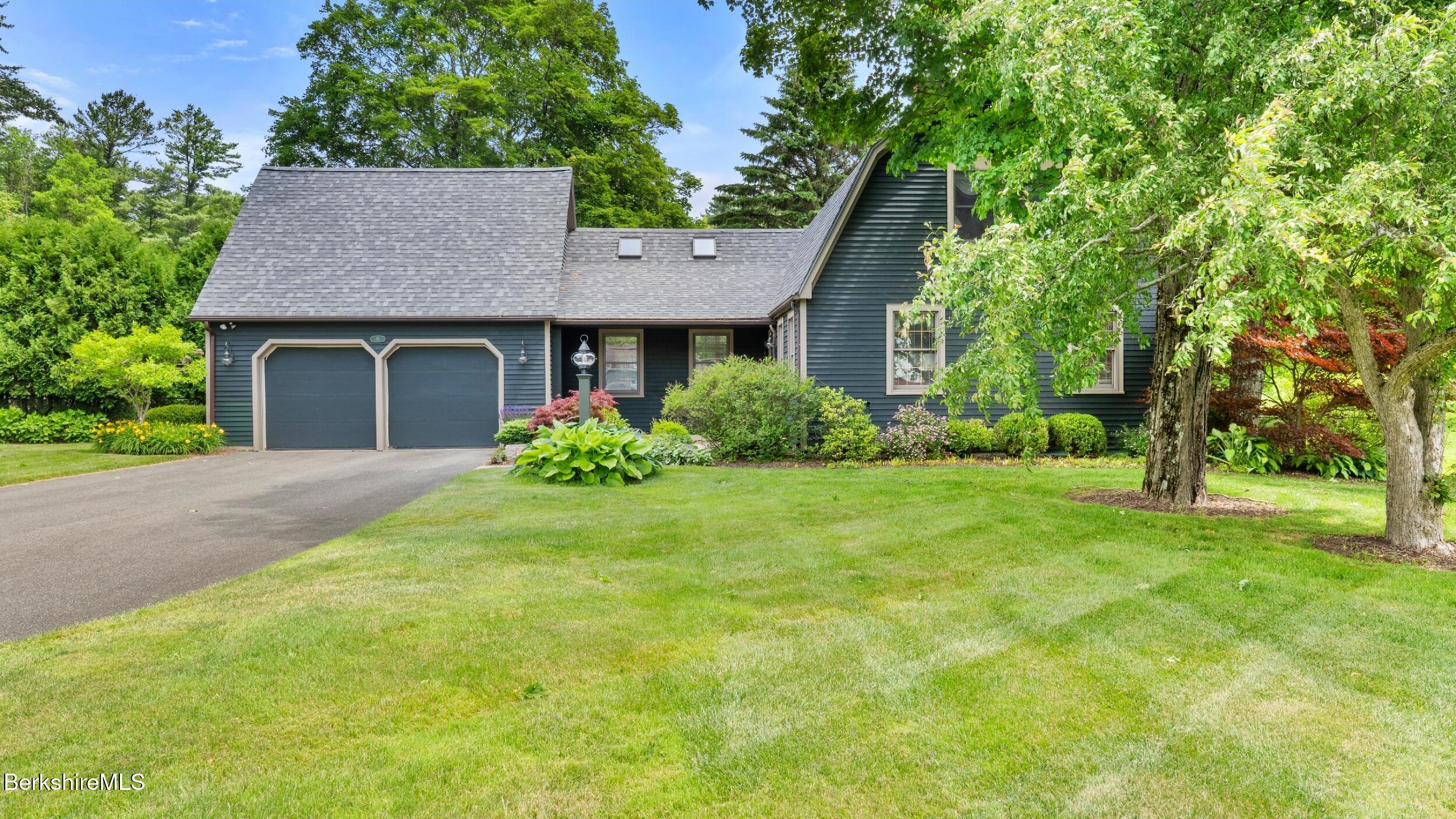 51 New Lenox Road Lenox, MA 01240 - Photo 37 of 38 a house view with a garden space