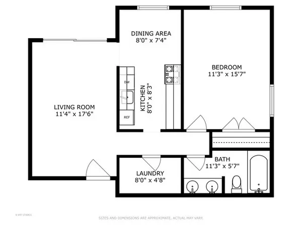 a picture of a floor plan
