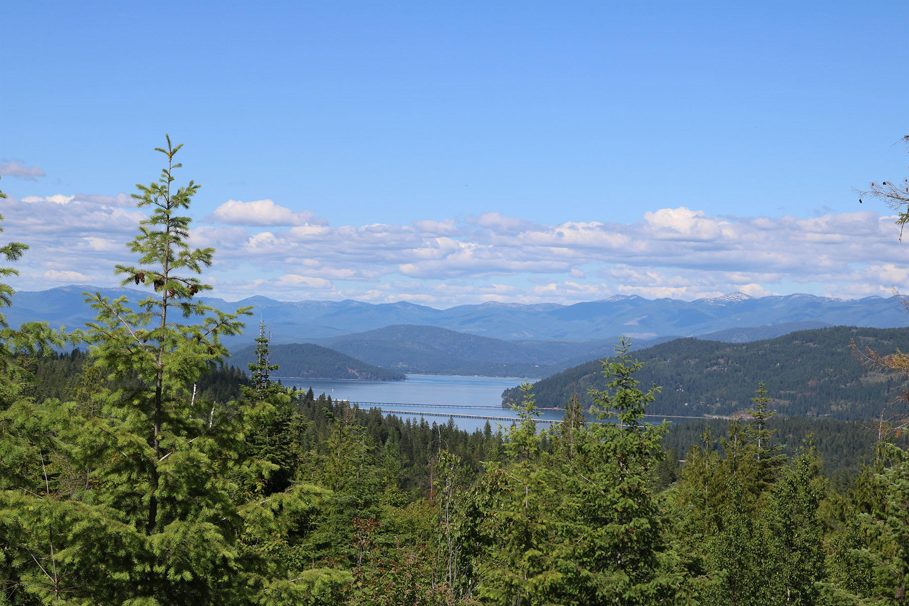 Beautiful lake Pend Oreille View