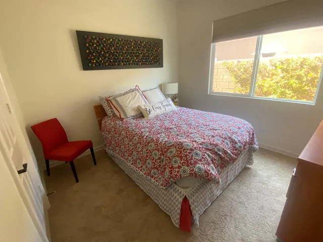 a view of a city and a mountain