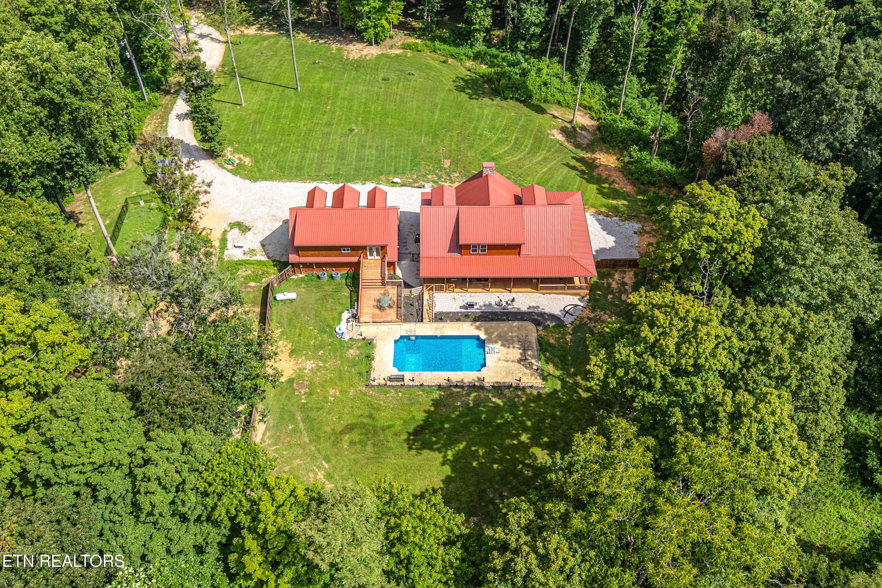 Pool & Rear Grounds