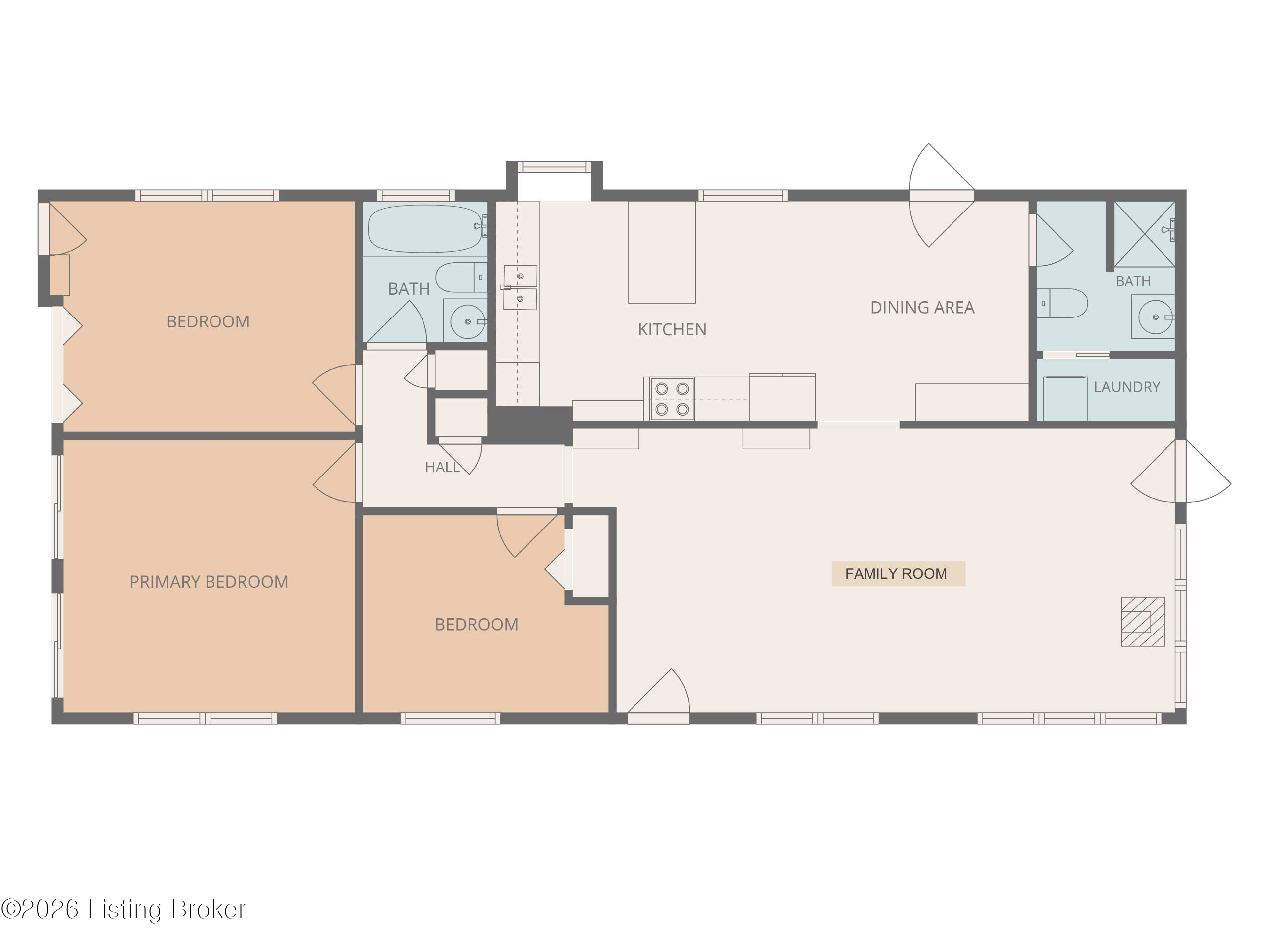 2104 North Rose Island Road Prospect, KY 40059 - Photo 57 of 57 Floor Plan